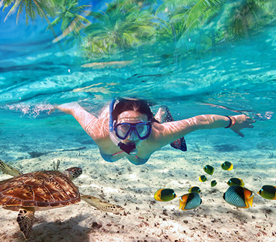 Snorkeling at Mnemba Atoll